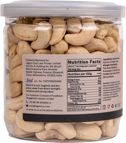 Lagom Whole Cashew Nuts