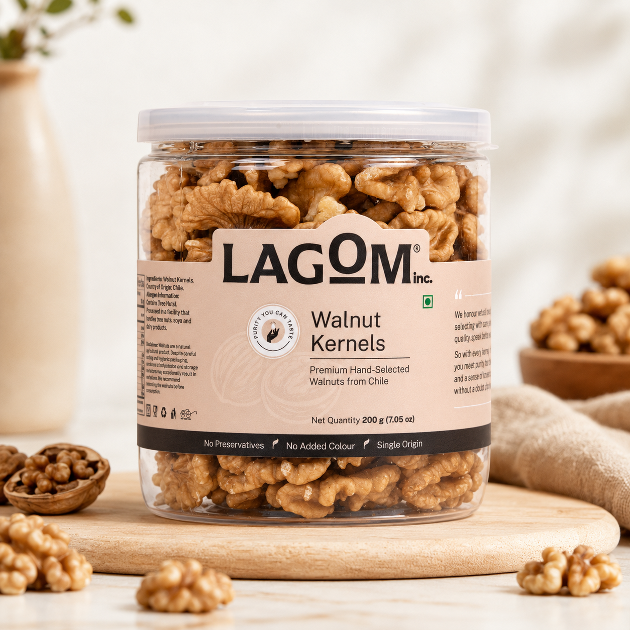 Lagom Walnut Kernels