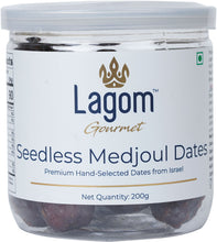 Load image into Gallery viewer, Lagom Gourmet Seedless Jumbo Medjoul Dates (Khajoor)
