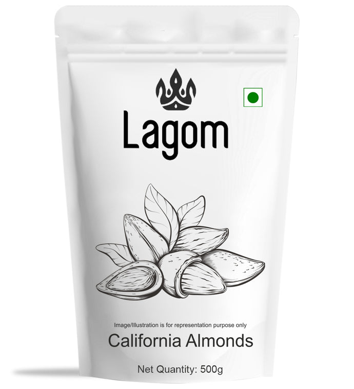 Lagom California Almonds (Baadaam)