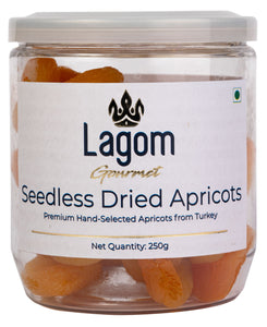 Lagom Gourmet Turkish Dried Apricots (Khubaanee)