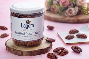 Lagom Gourmet Roasted Unsalted Pecan Nut Kernels