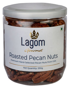 Lagom Gourmet Roasted Unsalted Pecan Nut Kernels