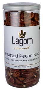 Lagom Gourmet Roasted Unsalted Pecan Nut Kernels