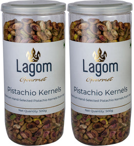 Lagom Gourmet Roasted Unsalted Pistachio Kernels (Pista Magaz)