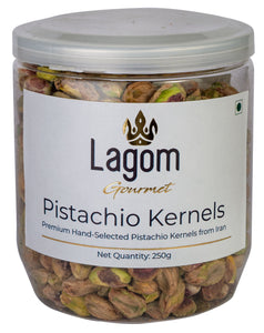 Lagom Gourmet Roasted Unsalted Pistachio Kernels (Pista Magaz)