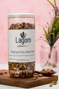 Lagom Gourmet Roasted Unsalted Pistachio Kernels (Pista Magaz)