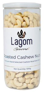 Lagom Gourmet Roasted & Salted Indian Cashew Nuts (Kaju)