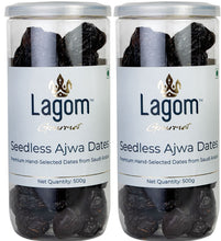 Load image into Gallery viewer, Lagom Gourmet Seedless Saudi Madina Ajwa Dates
