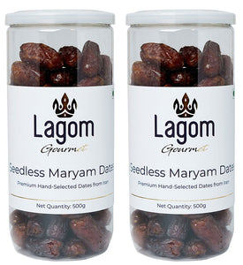 Lagom Gourmet Seedless Irani Piarom Maryam Dates (Khajoor)