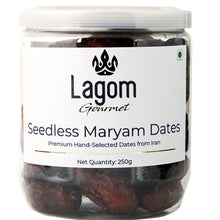 Load image into Gallery viewer, Lagom Gourmet Seedless Irani Piarom Maryam Dates (Khajoor)
