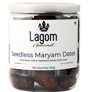 Lagom Gourmet Seedless Irani Piarom Maryam Dates (Khajoor)
