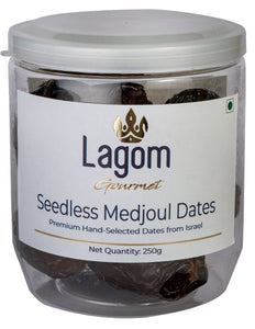 Lagom Gourmet Seedless Jumbo Medjoul Dates (Khajoor)