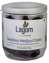 Load image into Gallery viewer, Lagom Gourmet Seedless Jumbo Medjoul Dates (Khajoor)
