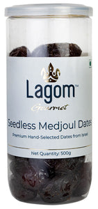 Lagom Gourmet Seedless Jumbo Medjoul Dates (Khajoor)