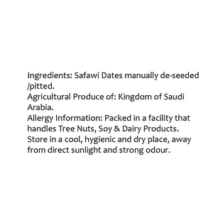 Lagom Gourmet Seedless Saudi Safawi Dates
