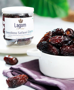 Lagom Gourmet Seedless Saudi Safawi Dates